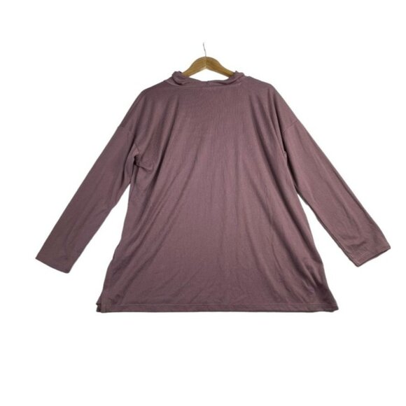 J. Jill Ribbed Knit Tunic Top size Large Petite‎ Pink - Picture 4 of 6